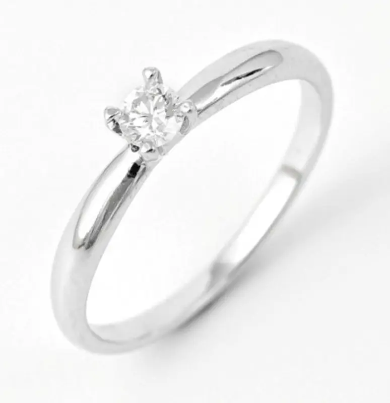 Кольцо декоративное из серебра