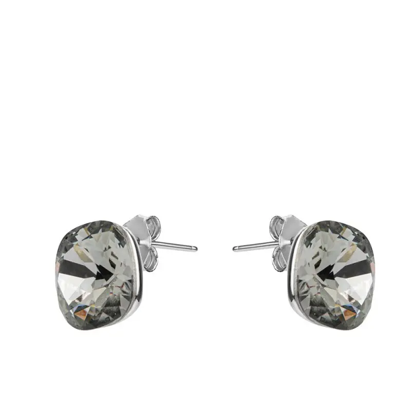 Серьги пуссеты из серебра