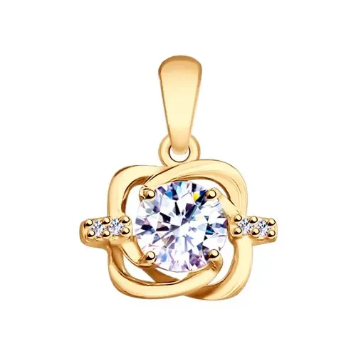 Подвеска декоративная из позолоты