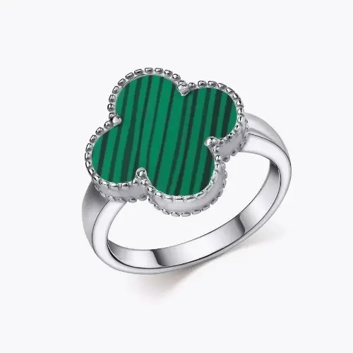 Кольцо декоративное из серебра