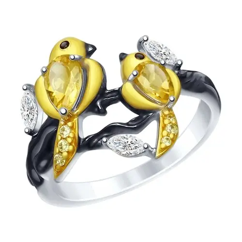 Кольцо декоративное из позолоты