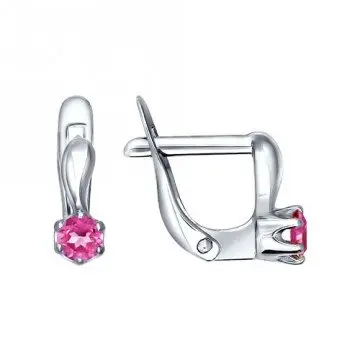 Серьги детские из серебра