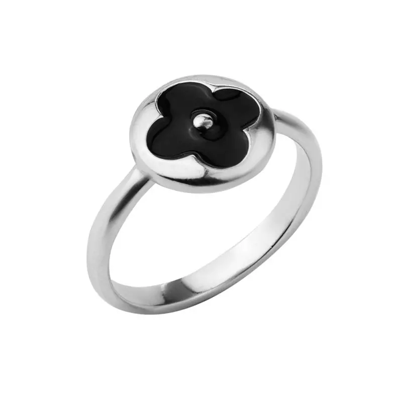 Кольцо декоративное из серебра