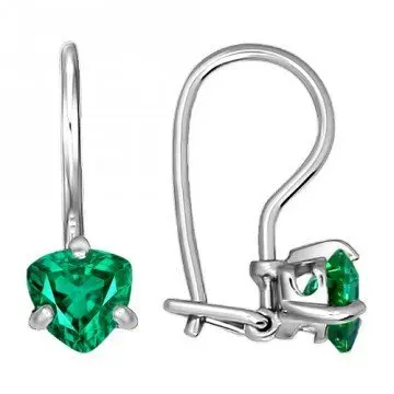 Серьги детские из серебра