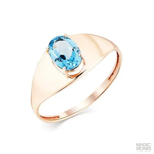 Кольцо декоративное из красного золота