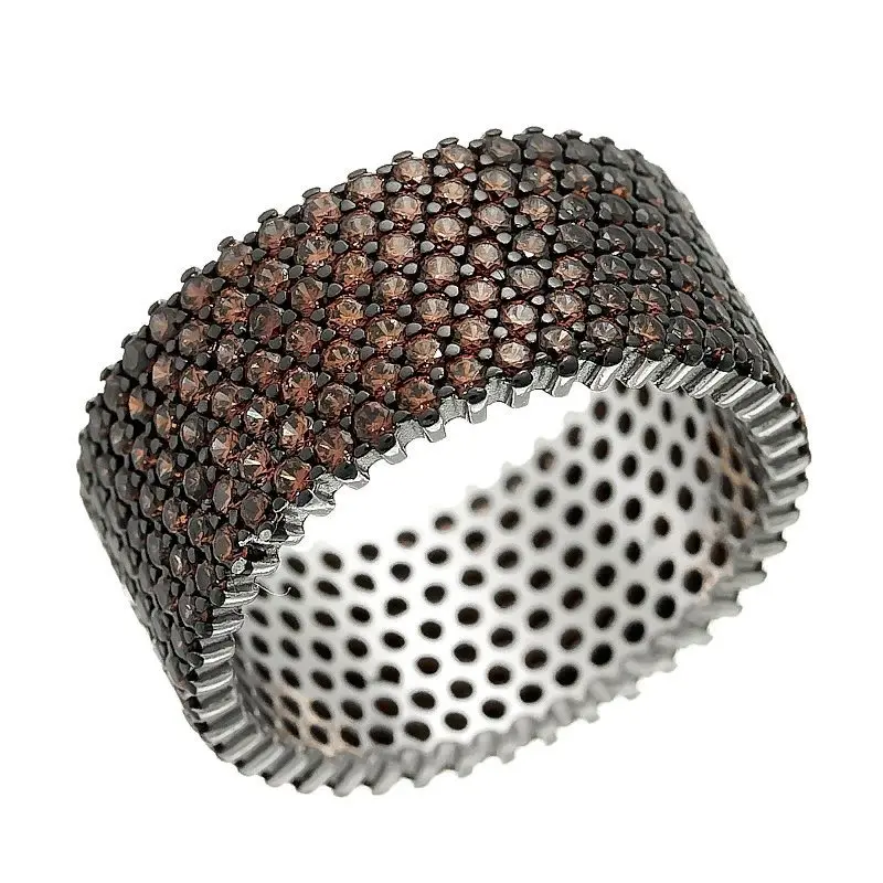 Кольцо декоративное из серебра