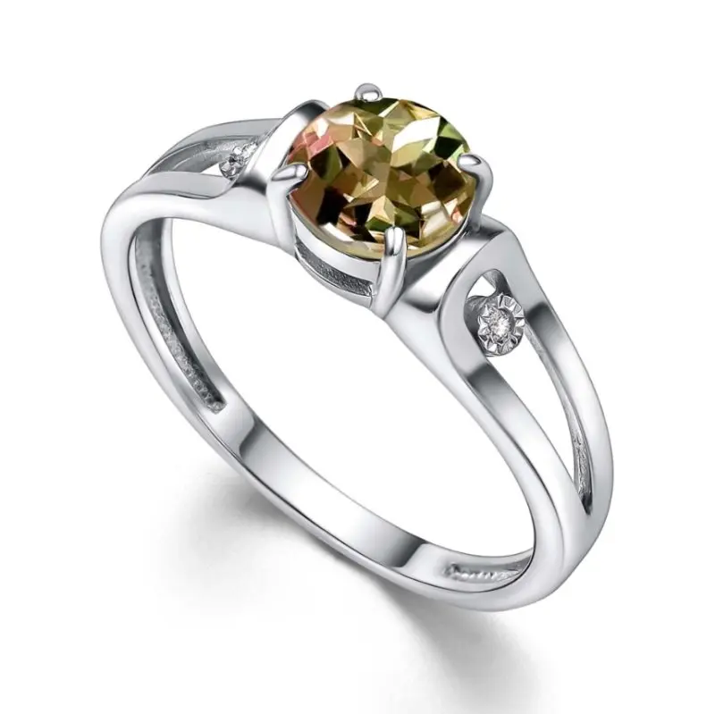 Кольцо декоративное из серебра