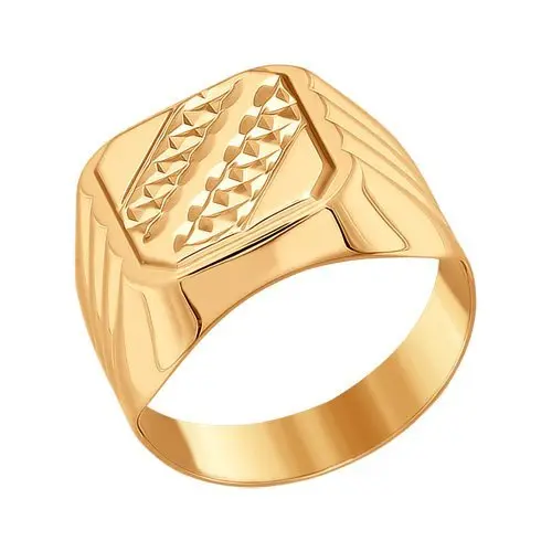 Печатка из красного золота