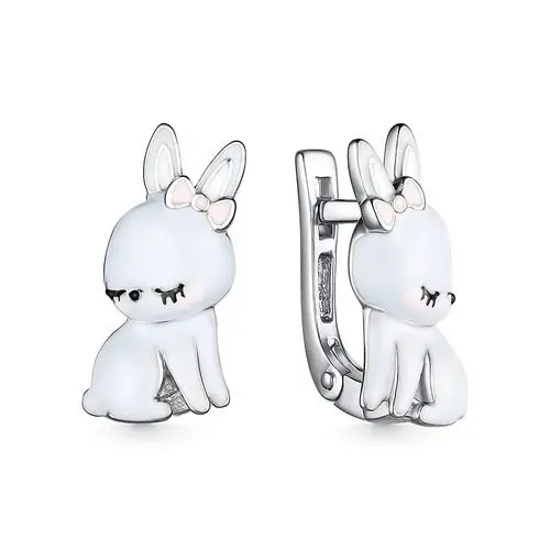 Серьги детские из серебра