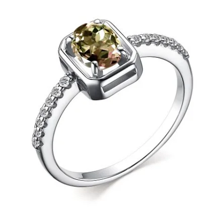 Кольцо декоративное из серебра