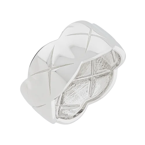 Кольцо декоративное из серебра