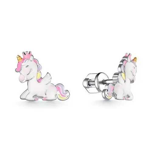 Серьги детские из серебра