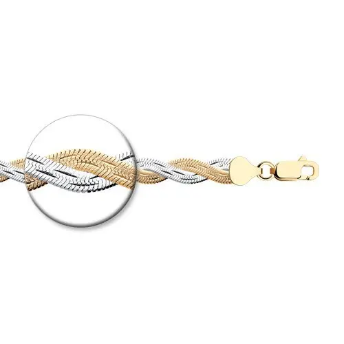 Браслет цепочный из позолоты