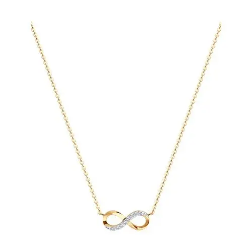 Цепь колье из красного золота