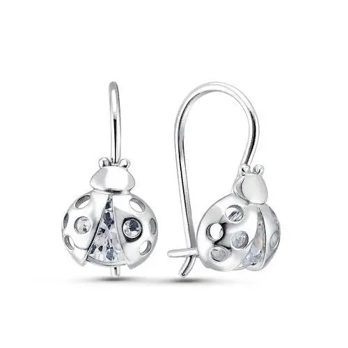Серьги детские из серебра вид 1