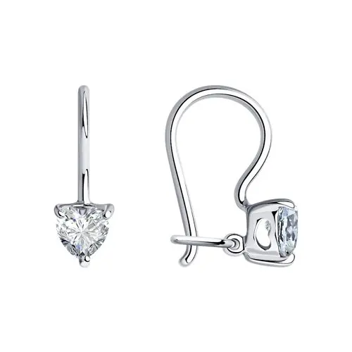 Серьги детские из серебра