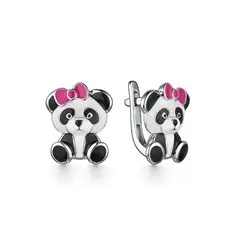 Серьги детские из серебра
