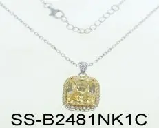 Цепь колье из серебра