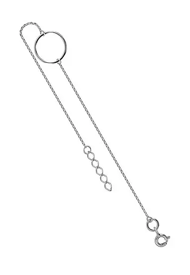 Браслет декоративный из серебра