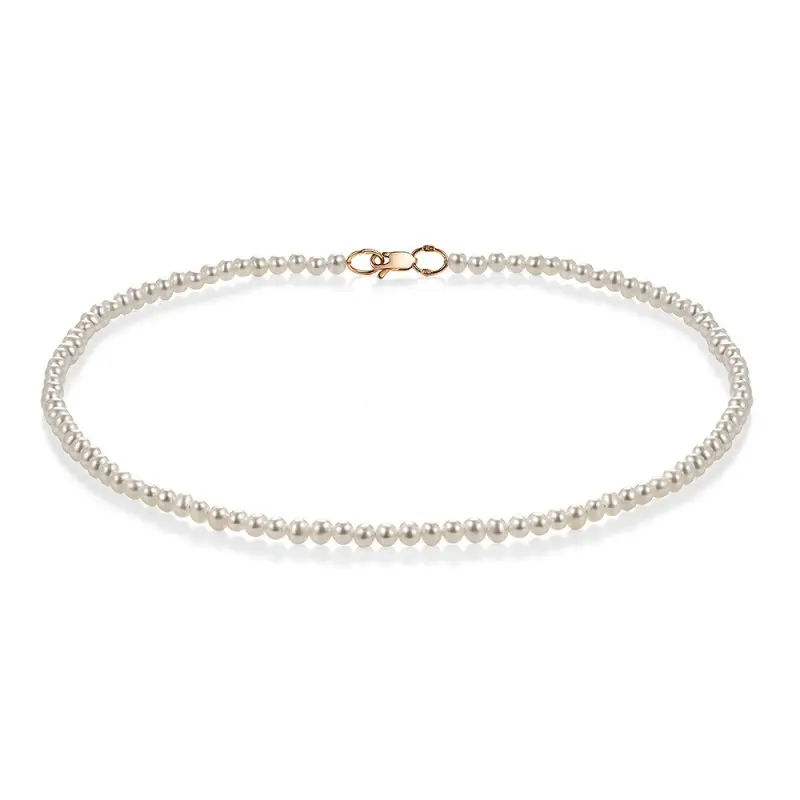 Бусы из красного золота