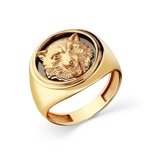 Печатка из красного золота