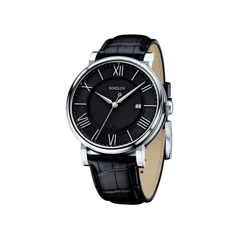 Часы мужские из серебра