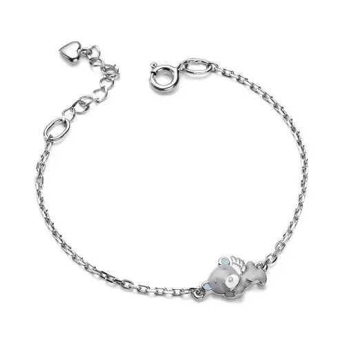 Браслет декоративный из серебра