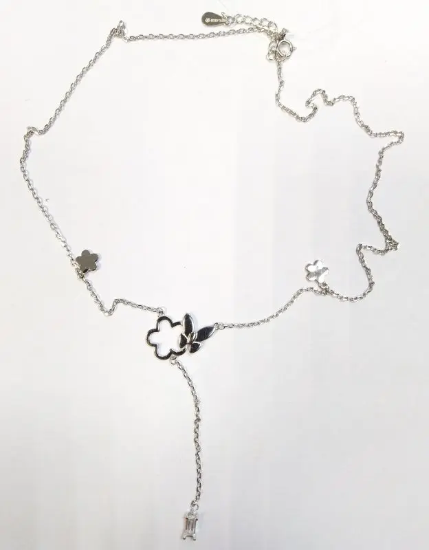 Цепь колье из серебра
