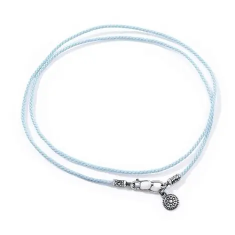 Цепь шнурок из серебра