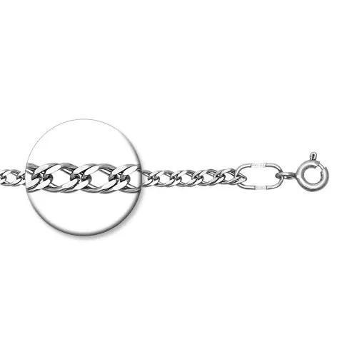 Браслет цепочный из серебра