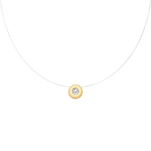 Цепь шнурок из красного золота