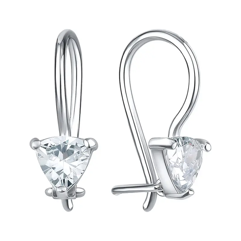 Серьги детские из серебра