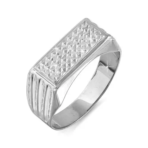 Печатка из серебра вид 1