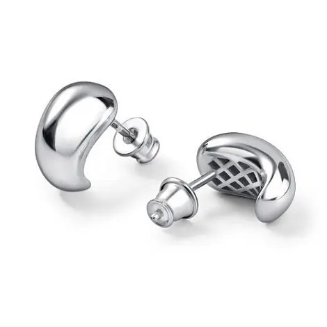 Серьги пуссеты из серебра