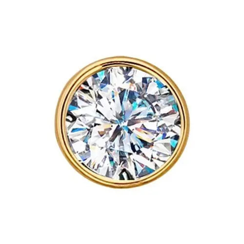 Подвеска бегунок из позолоты