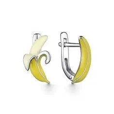 Серьги детские из серебра