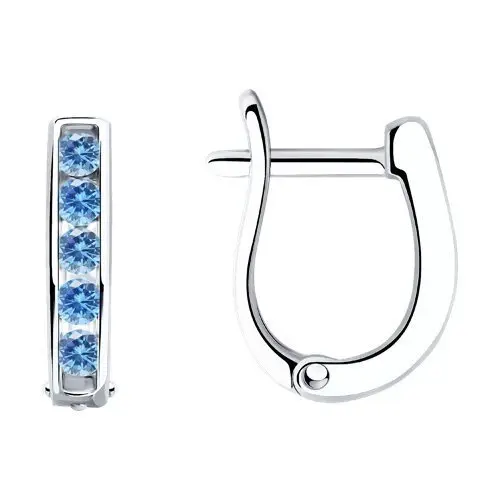 Серьги детские из серебра