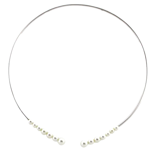 Цепь колье из серебра