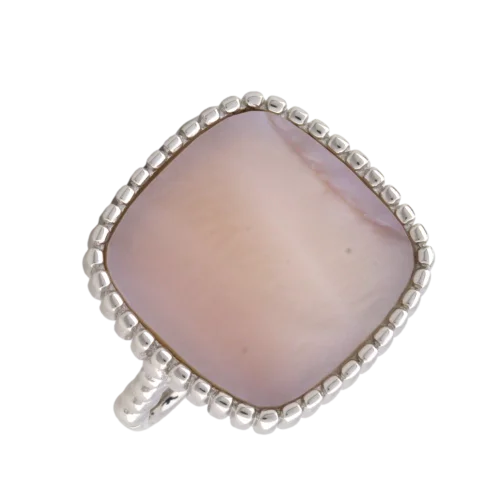 Кольцо декоративное из серебра