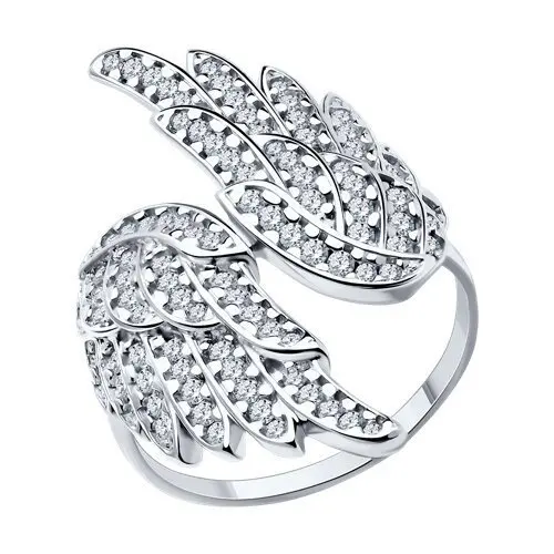 Кольцо декоративное из серебра