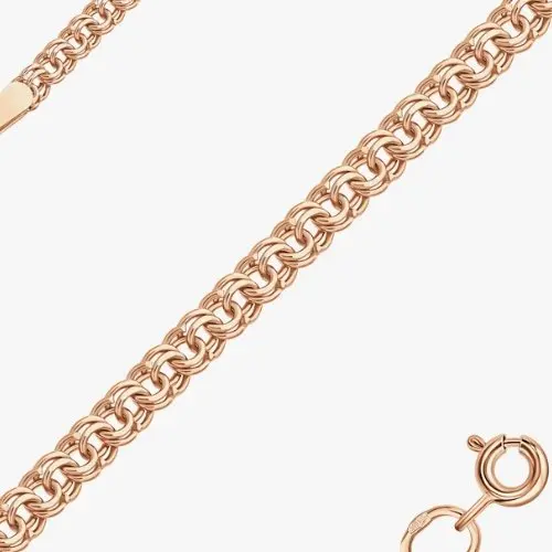 Цепь из красного золота