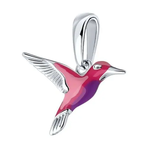 Подвеска декоративная из серебра