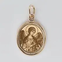 Подвеска икона из красного золота