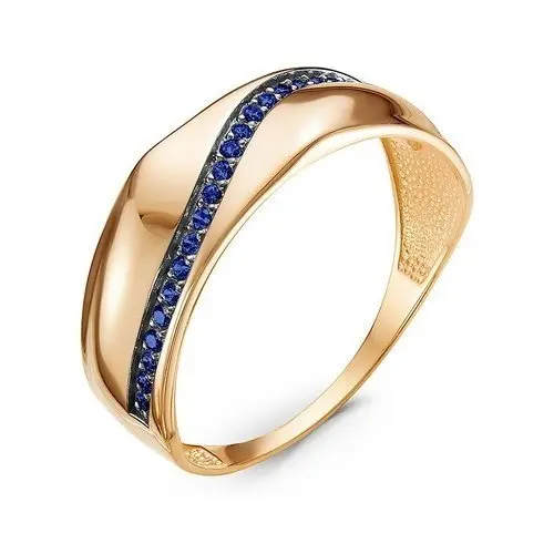 Кольцо декоративное из красного золота