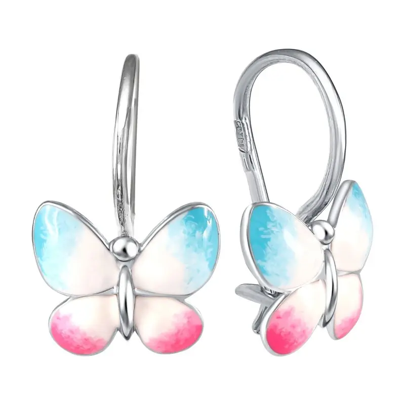 Серьги детские из серебра