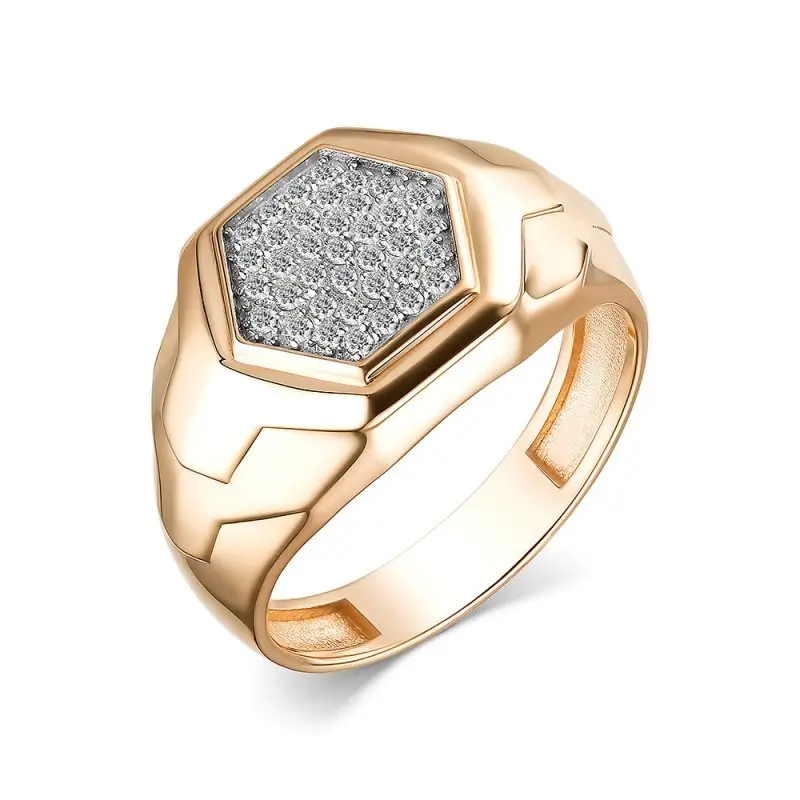 Печатка из красного золота