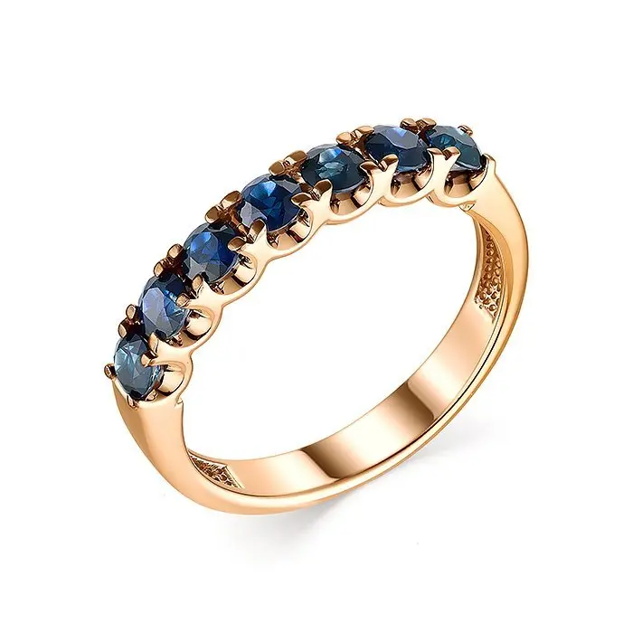 Кольцо декоративное из красного золота