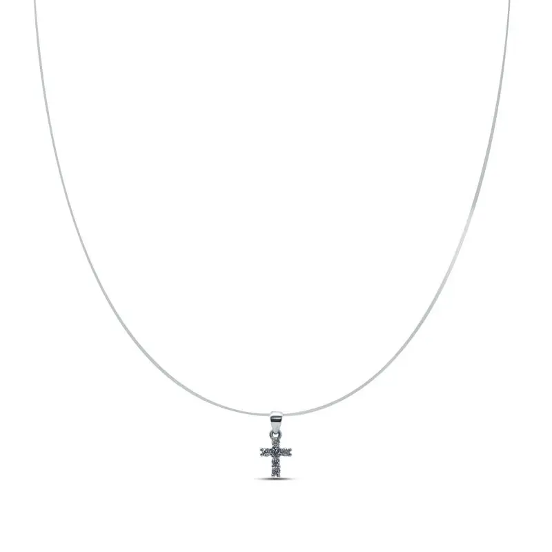 Цепь шнурок из серебра