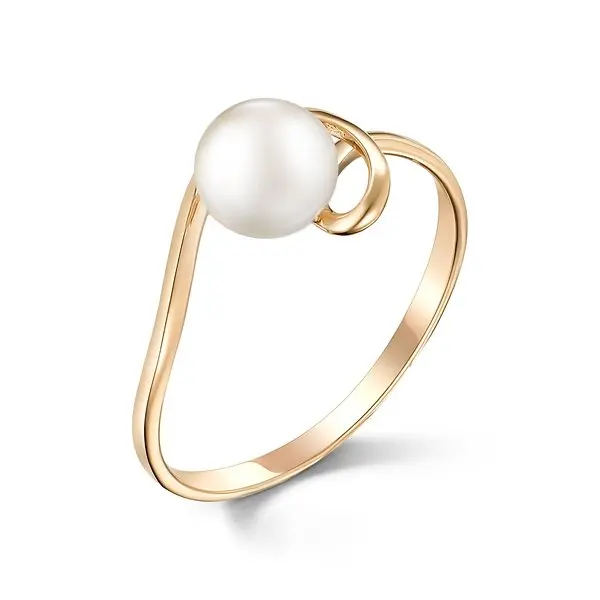 Кольцо декоративное из красного золота