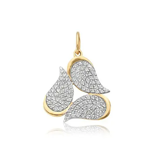 Подвеска декоративная из красного золота